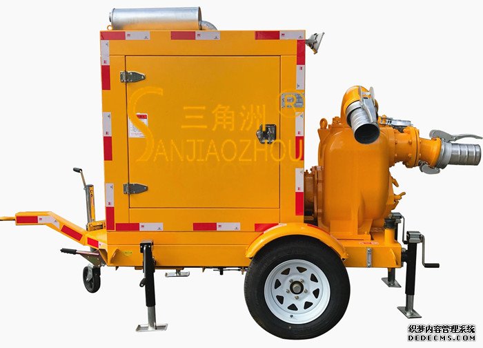 二輪移動強自吸泵車